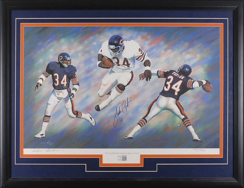 : Walter Payton PSA/DNA Football-Official : Collectibles