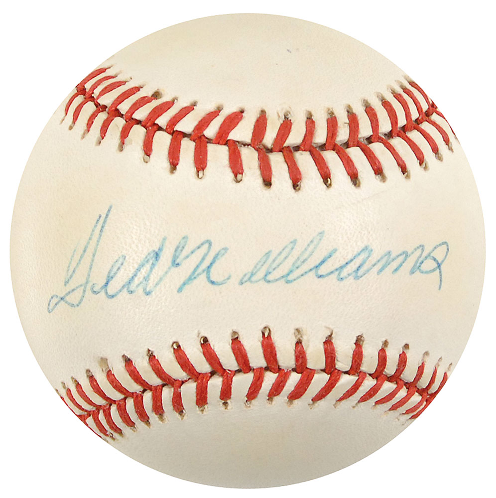 Lot #1833 Ted Williams