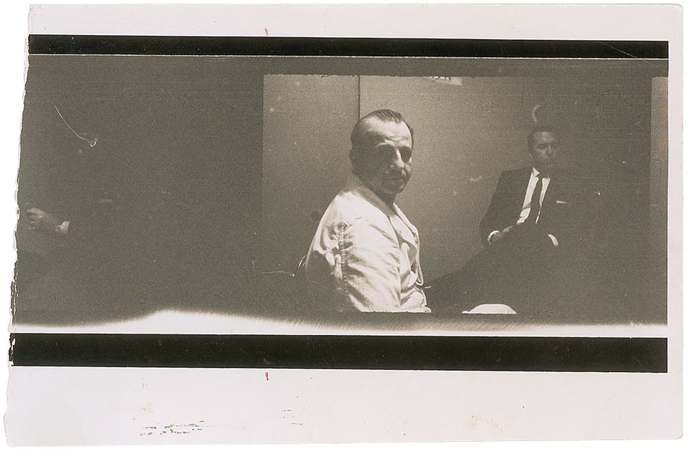 Lot #258 Jack Ruby 1964 Dallas Jail Photograph