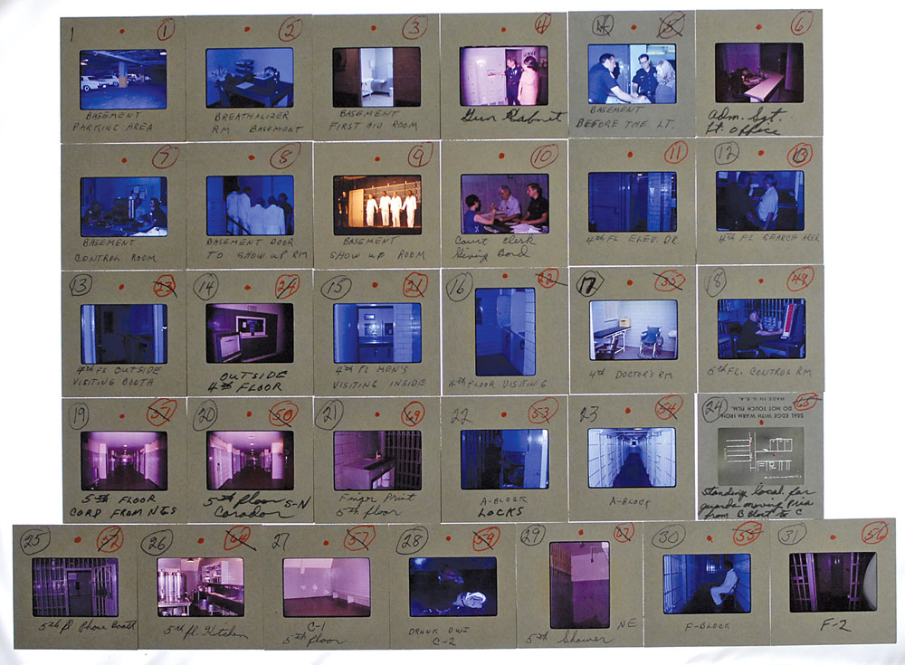 Lot #218 Dallas City Jail Color 35mm Slides