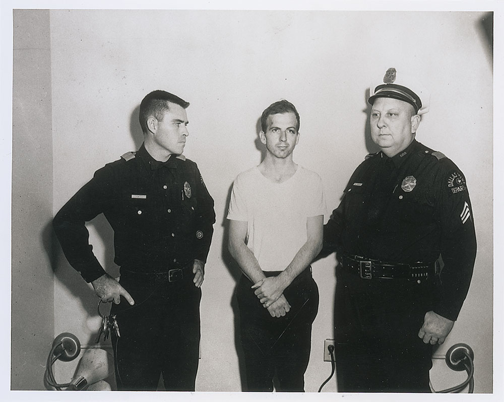 Lot #223 Lee Harvey Oswald Photos in Custody and