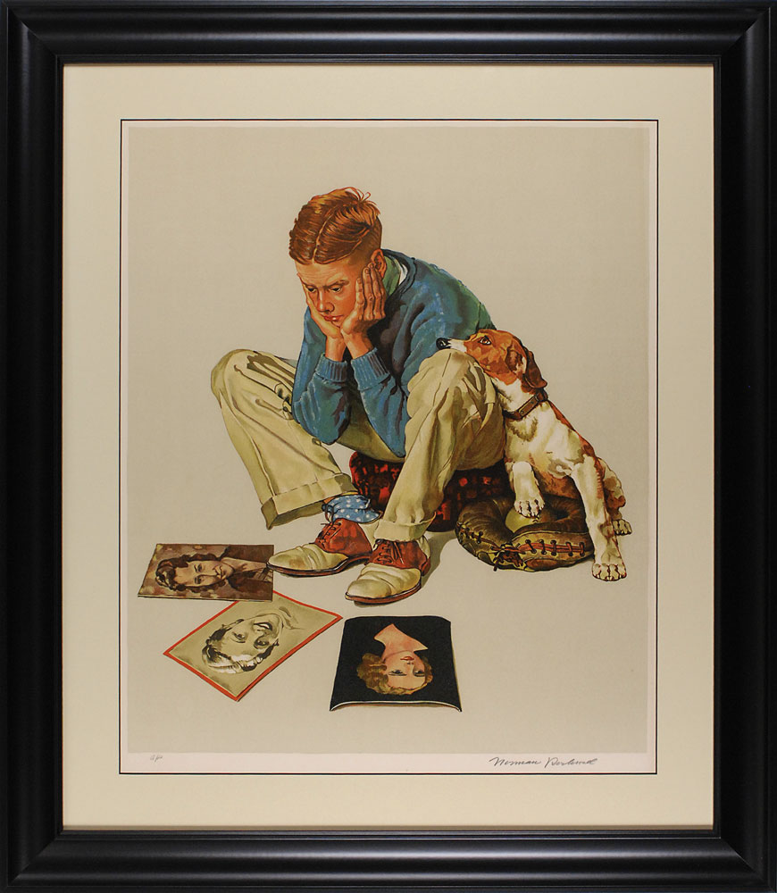 Lot #589 Norman Rockwell