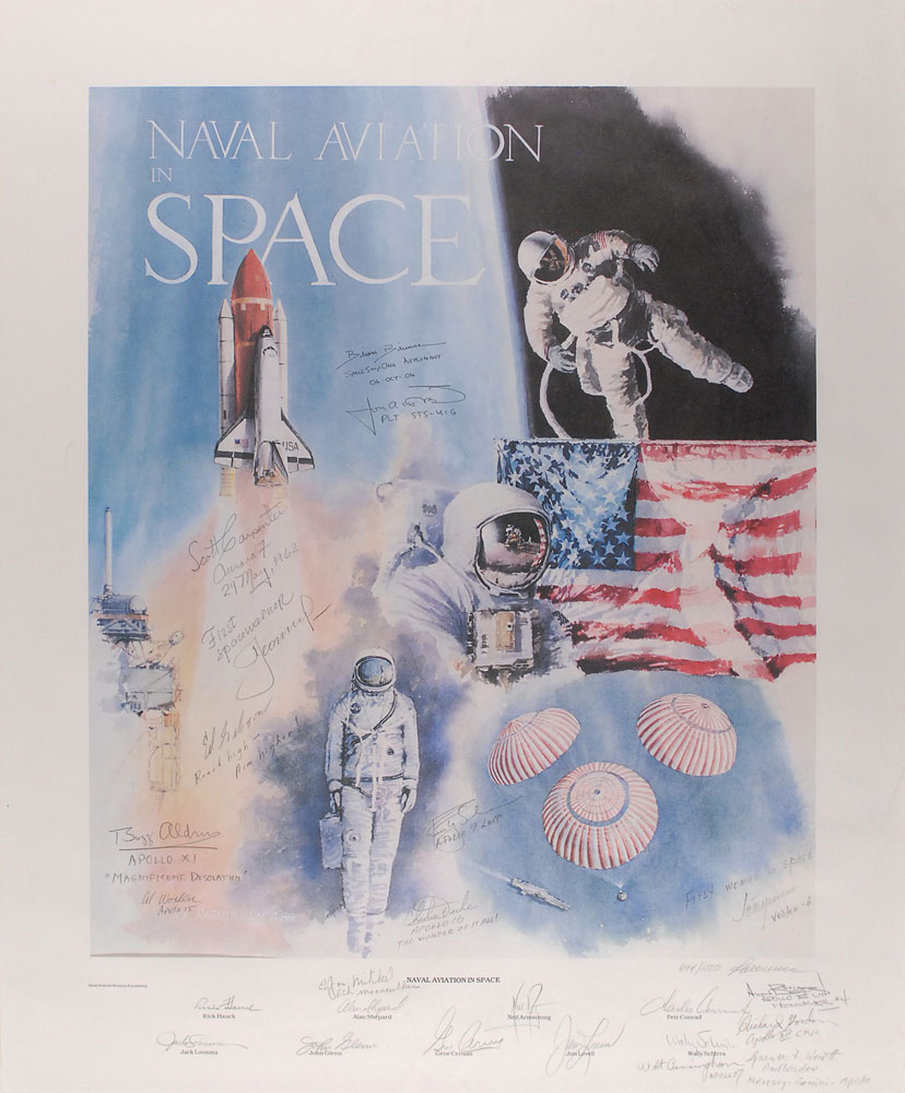 Lot #295 Naval Aviation in Space
