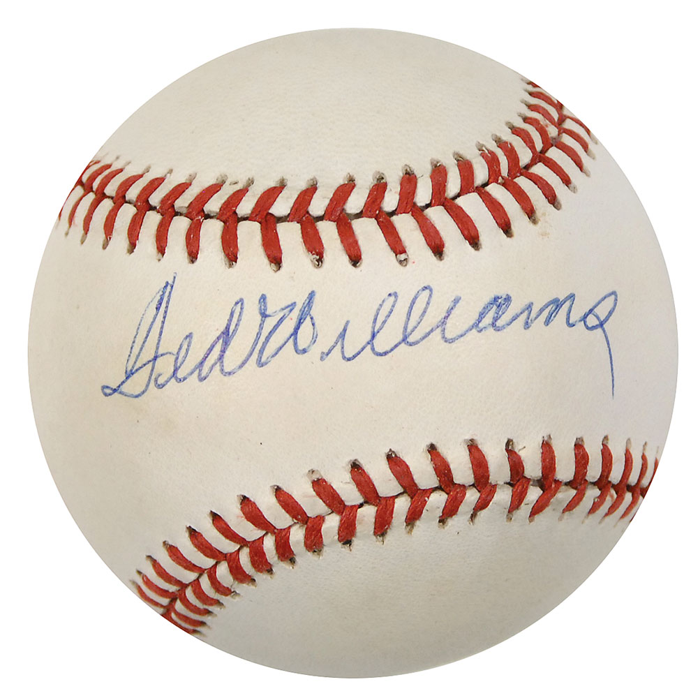 Lot #1691 Ted Williams