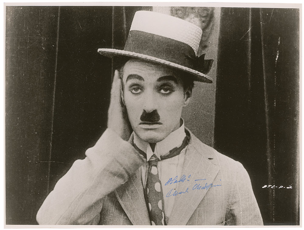 Lot #946 Charlie Chaplin