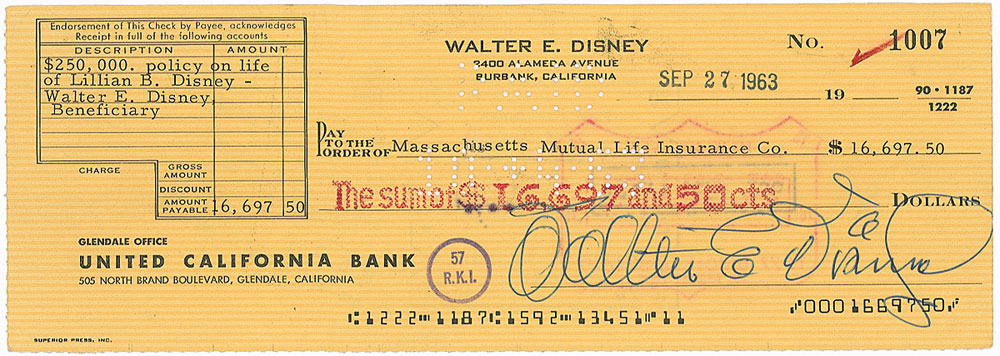Lot #679 Walt Disney