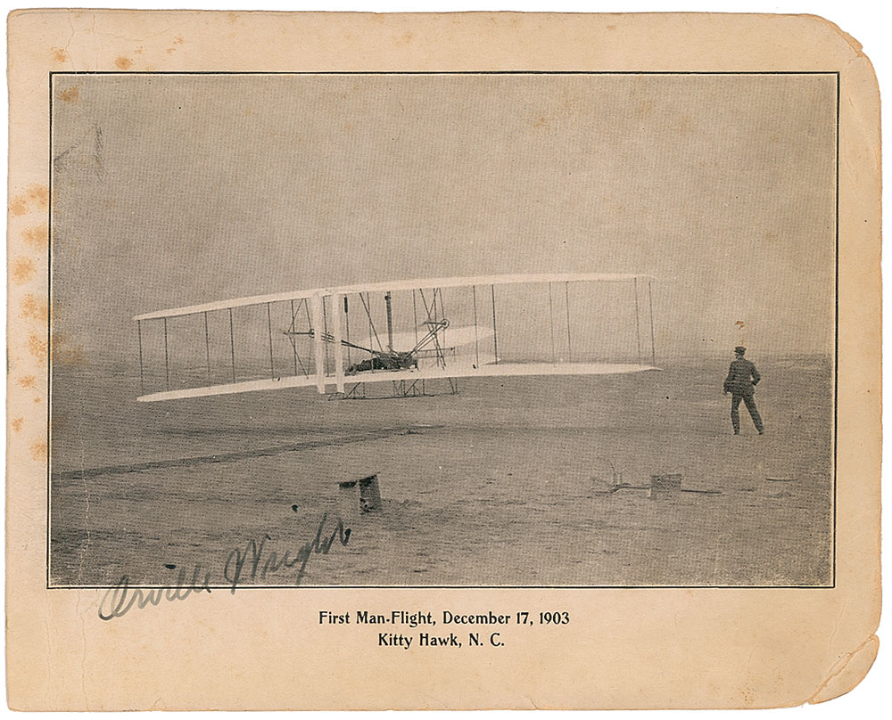 Lot #760 Orville Wright