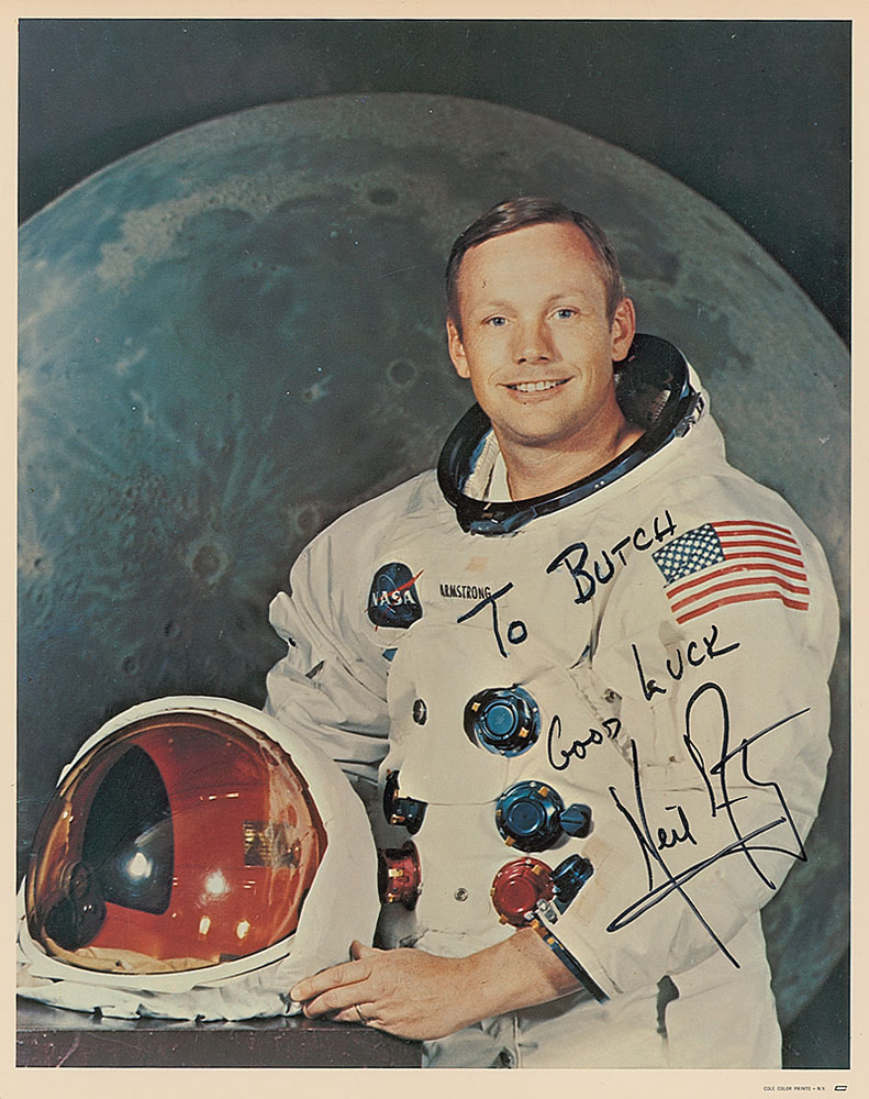 Lot #734 Neil Armstrong