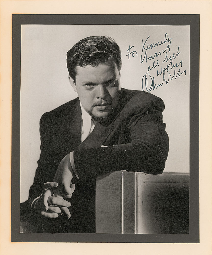 Lot #1255 Orson Welles