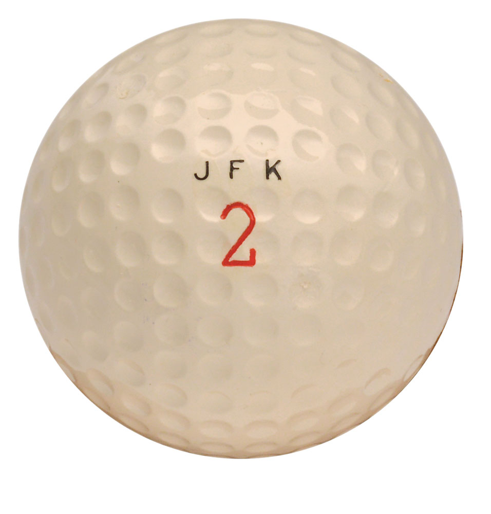 Lot #24 John F. Kennedy’s Presidential Golf Ball