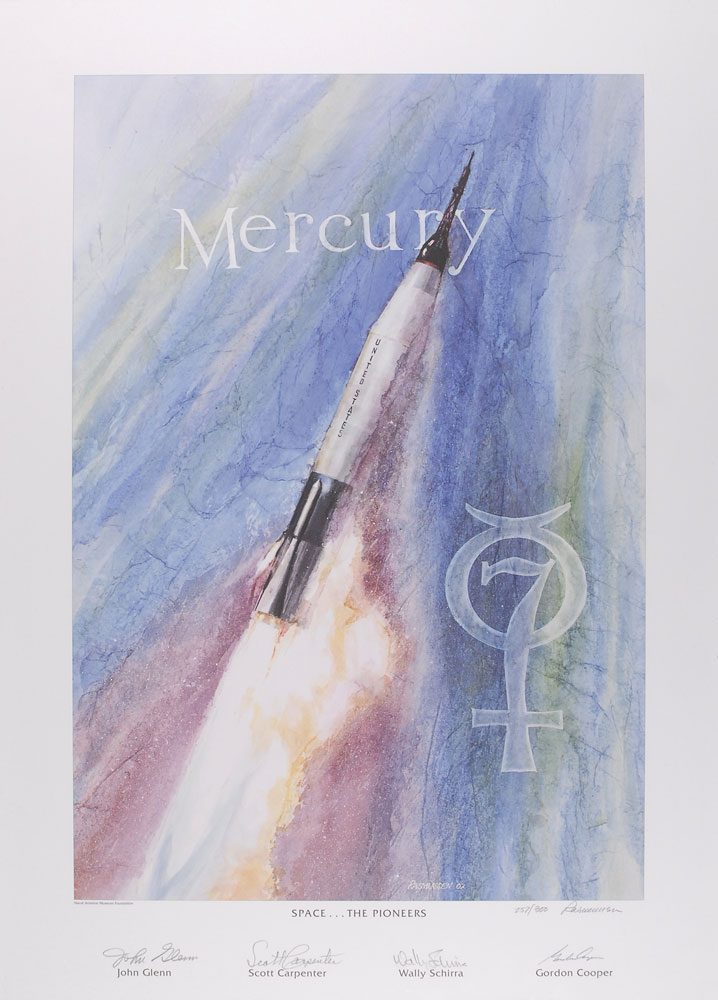 Lot #470  Mercury 7