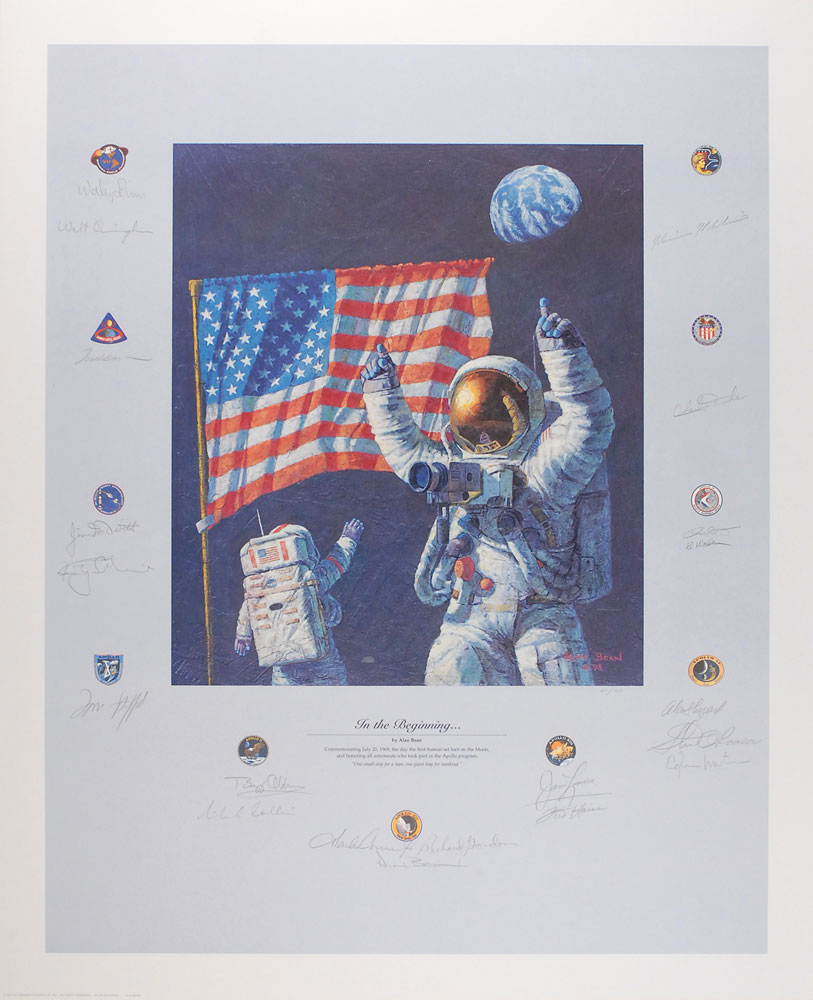 Lot #323 Apollo Astronauts