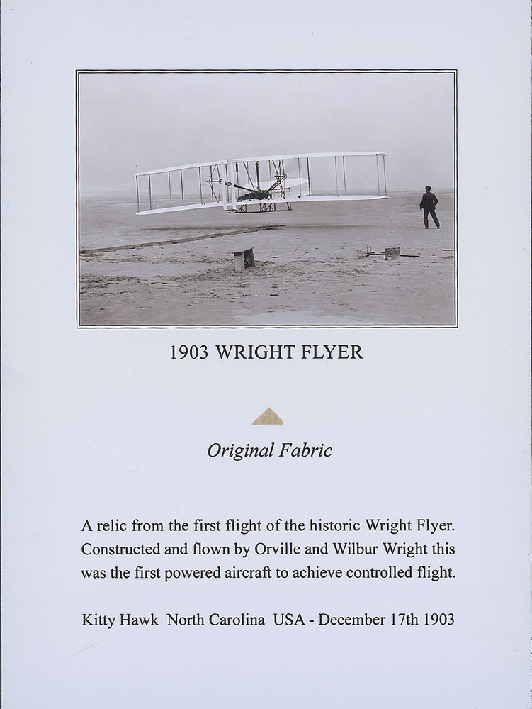 Lot #11 Wright Flyer