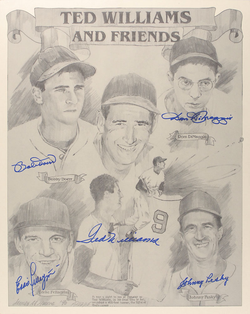 Lot #1830 Ted Williams and Friends