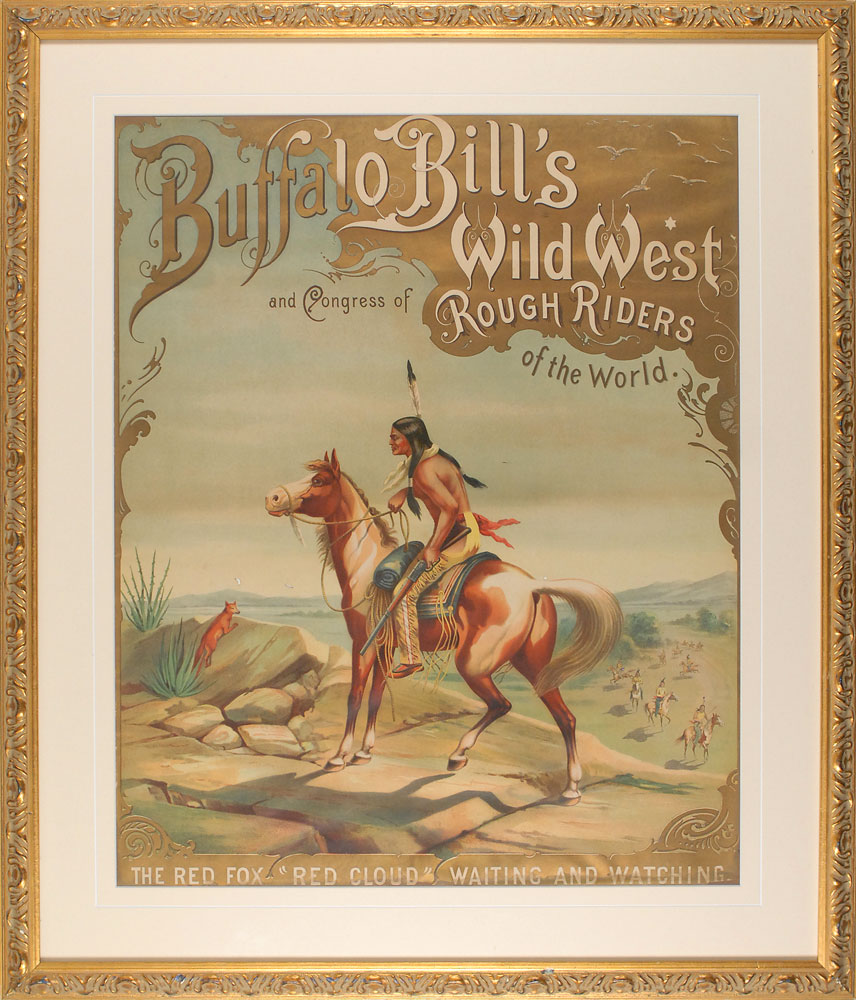 Lot #376 Buffalo Bill Cody’s Wild West Show Poster