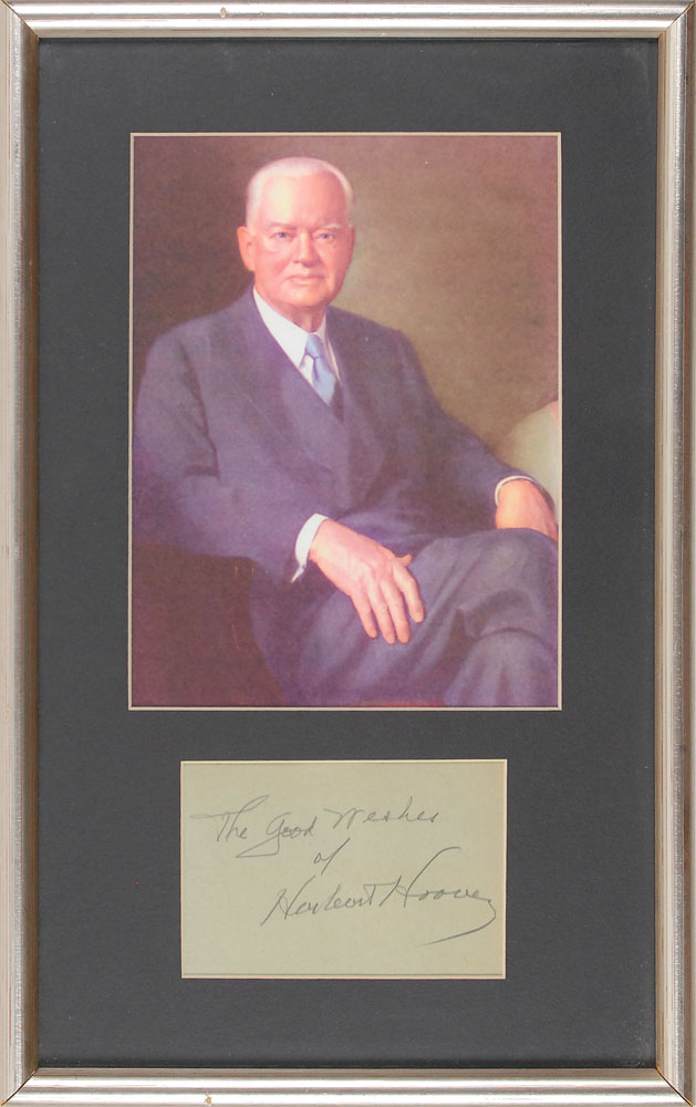 Lot #333 Herbert Hoover