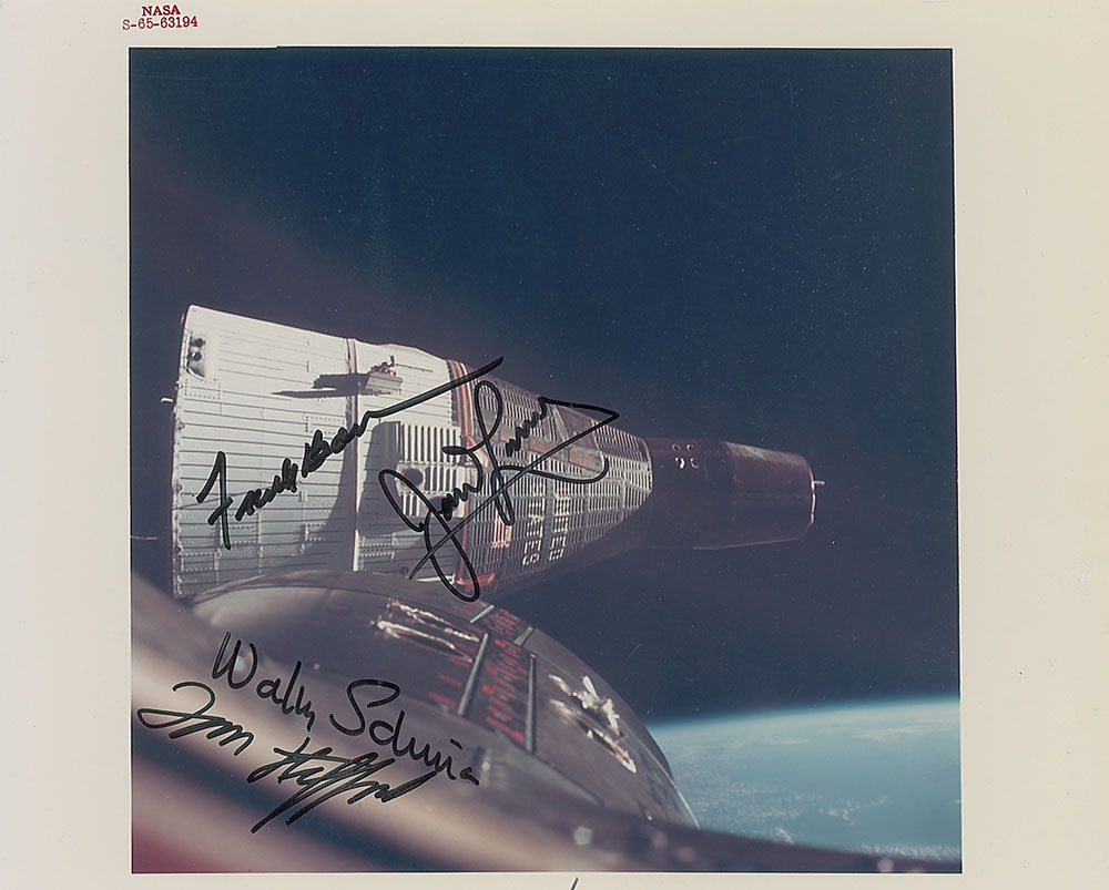Lot #243 Gemini 6 and 7