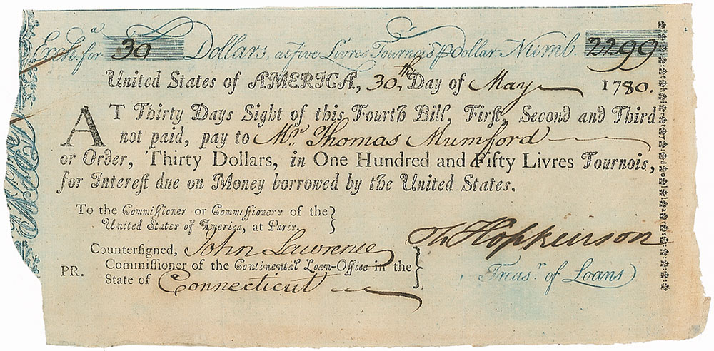 Lot #435 Declaration of Independence: Francis