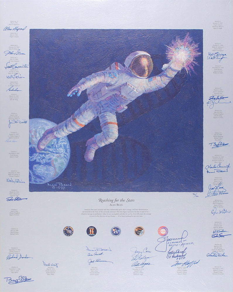 Lot #296 Mercury, Gemini, and Apollo Astronauts