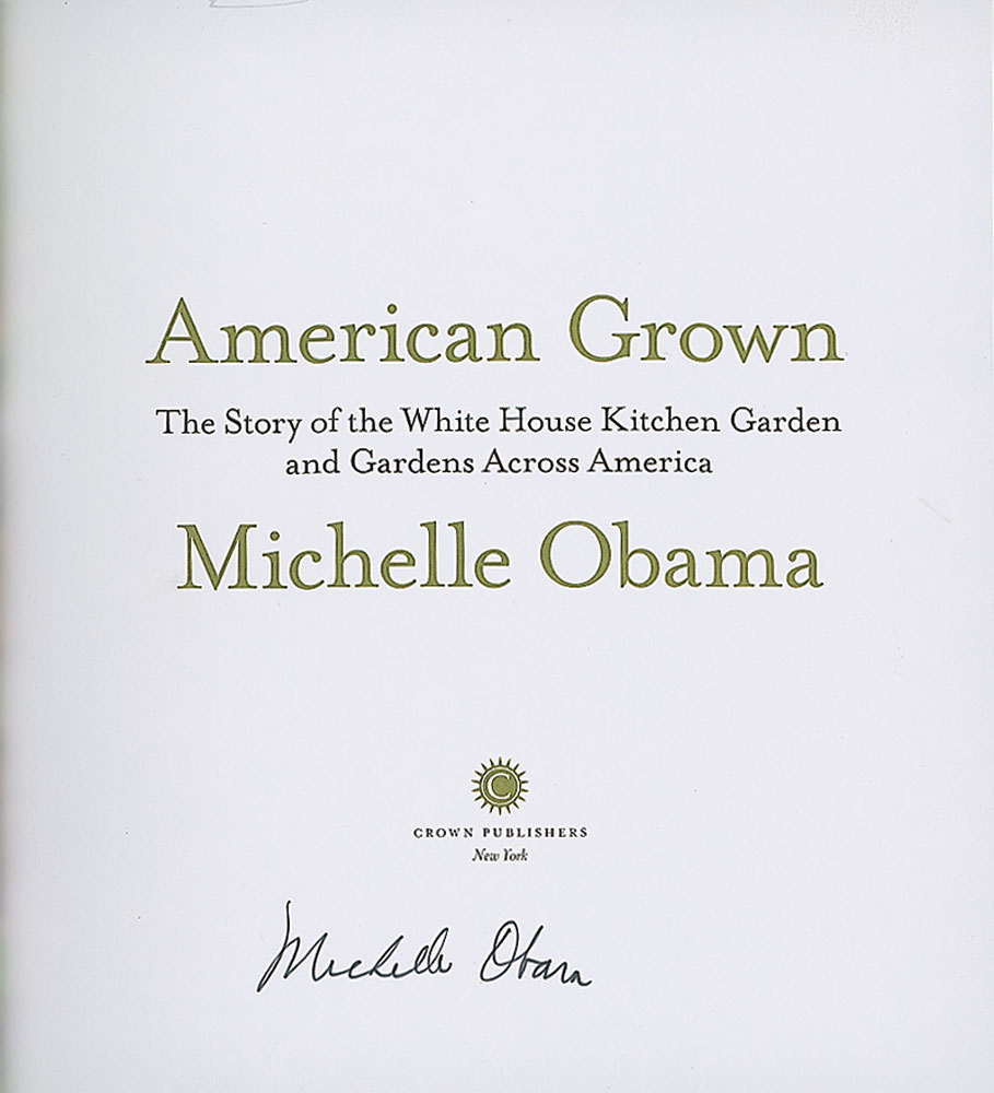 Lot #395 Michelle Obama