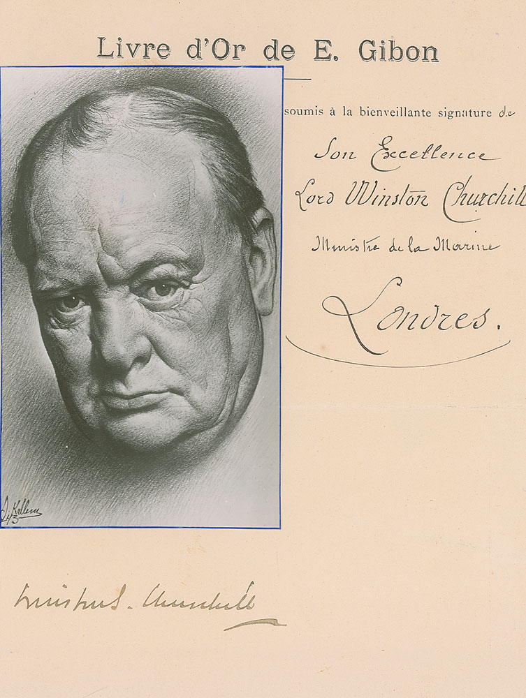 Lot #420 Winston Churchill