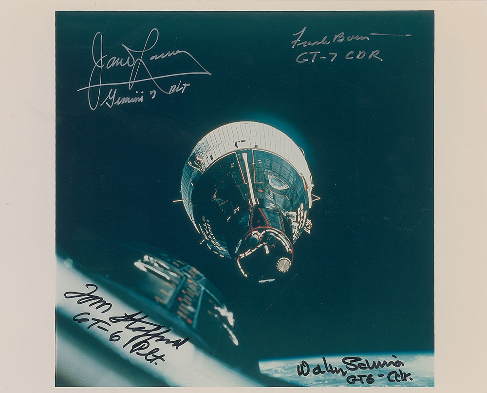 Lot #241  Gemini 6 and 7