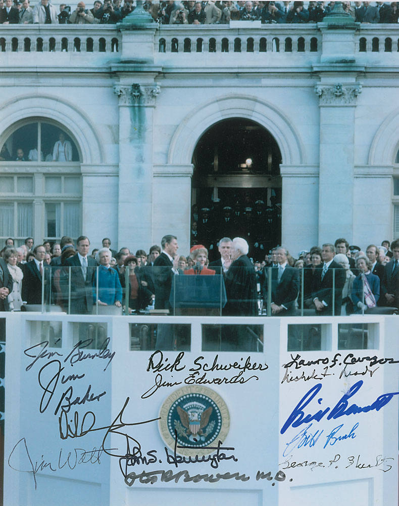 Lot #377 Ronald Reagan Inauguration