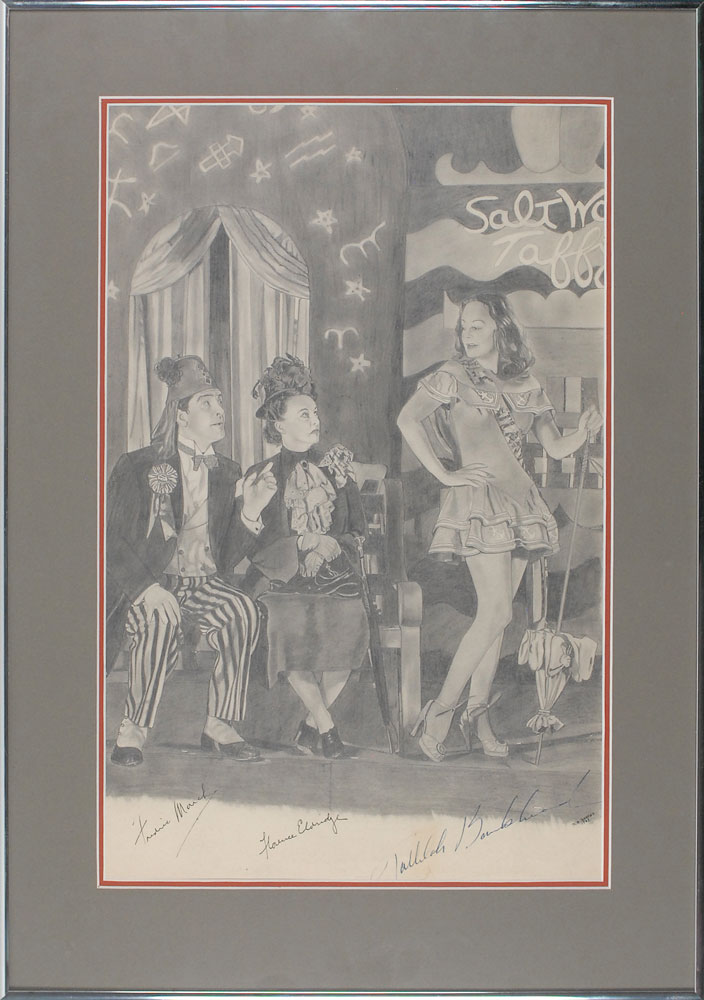 Lot #1785 Tallulah Bankhead and Fredric March