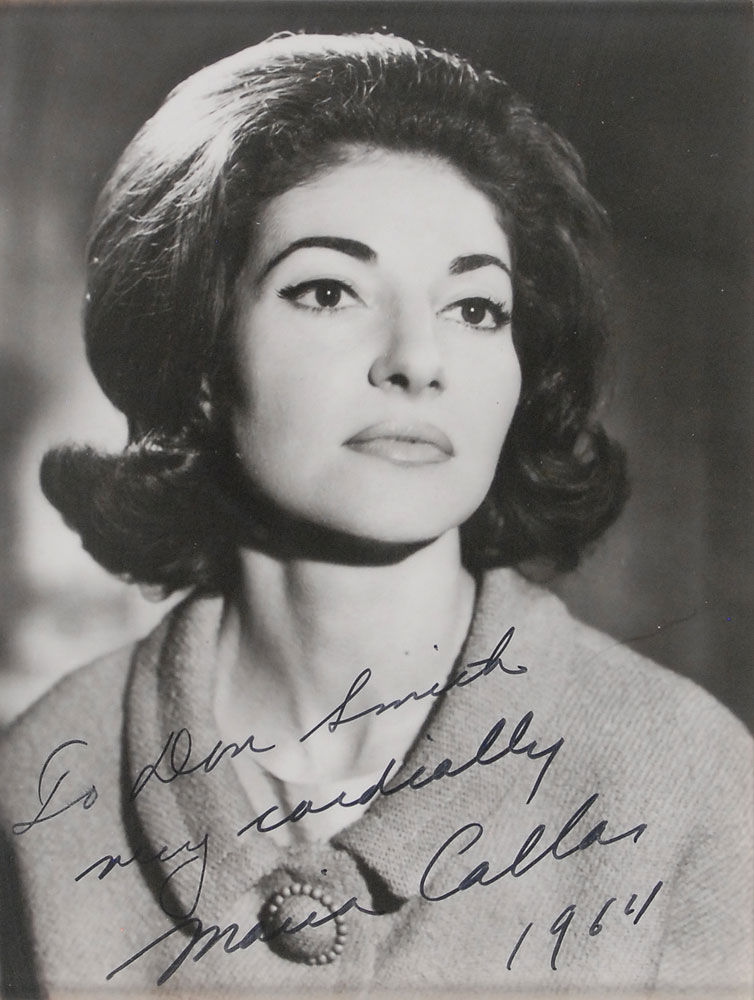 Lot #851 Maria Callas