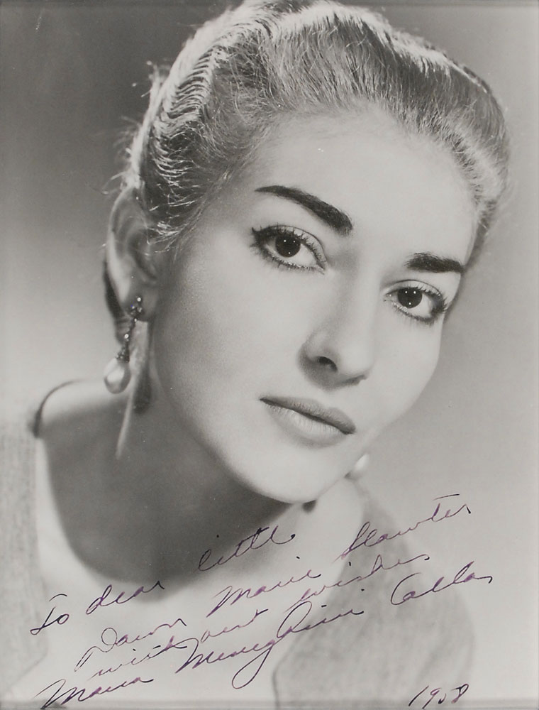Lot #858 Maria Callas