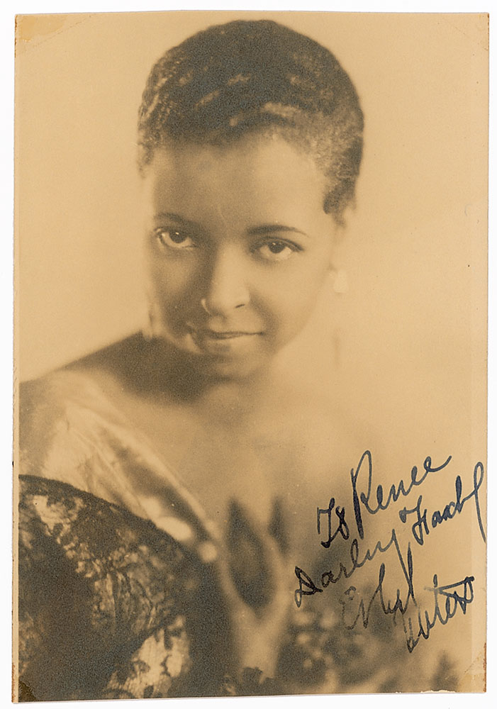 Lot #1857 Ethel Waters