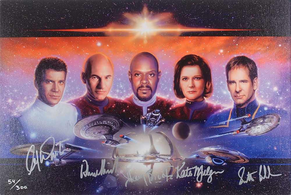 Lot #740 Star Trek: The Five Captains