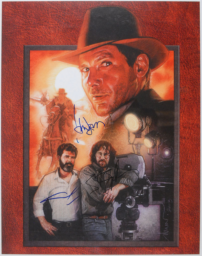 Lot #770 Indiana Jones: Spielberg, Ford, and Lucas