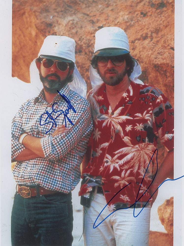 Lot #778 Steven Spielberg and George Lucas