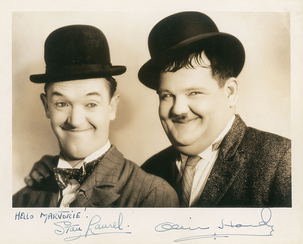 Lot #42 Laurel and Hardy