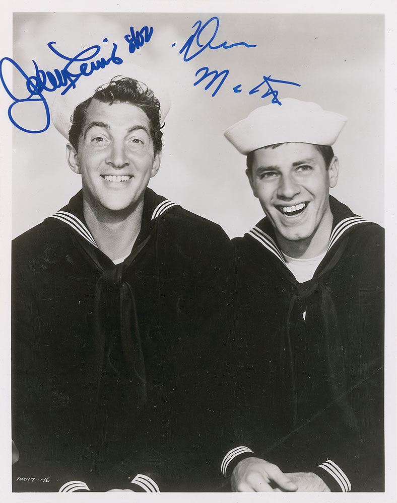 Lot #45 Dean Martin and Jerry Lewis