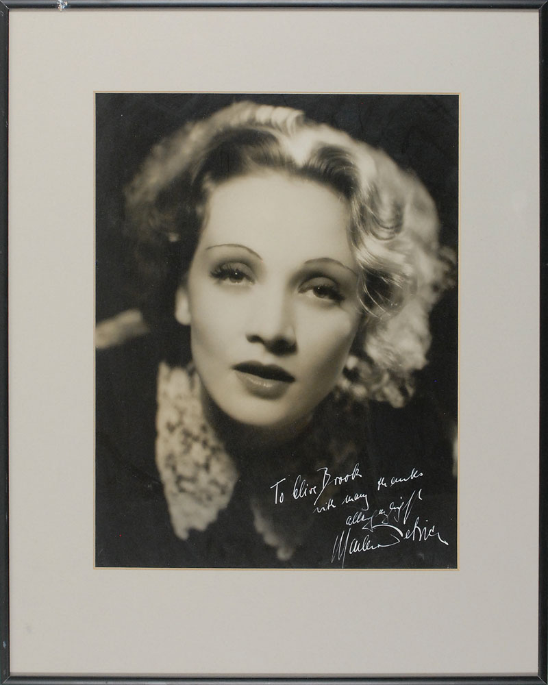 Lot #70 Marlene Dietrich