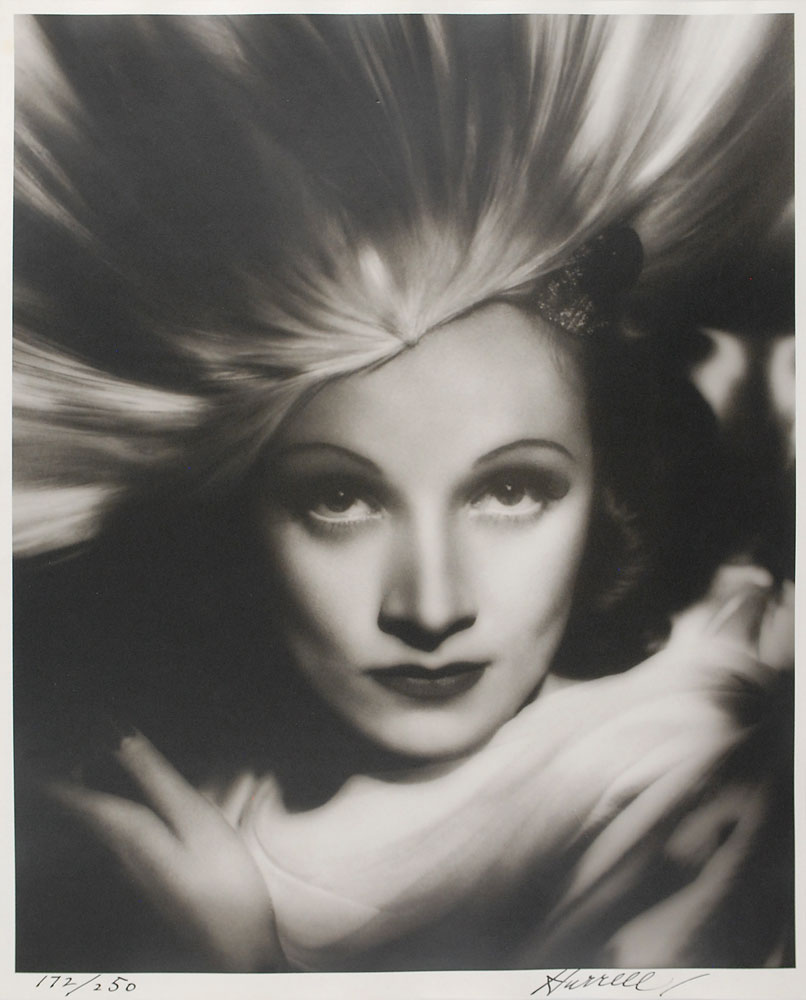 Lot #231 George Hurrell: Marlene Dietrich