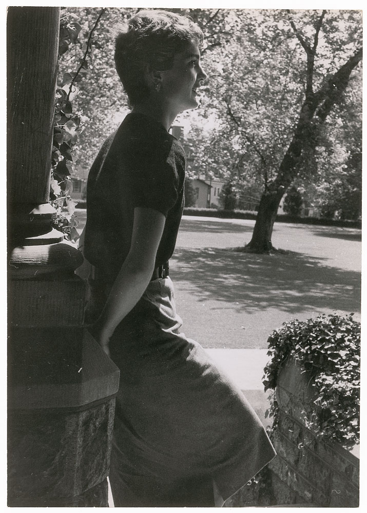 Lot #35 Jacqueline Kennedy on the Campus of