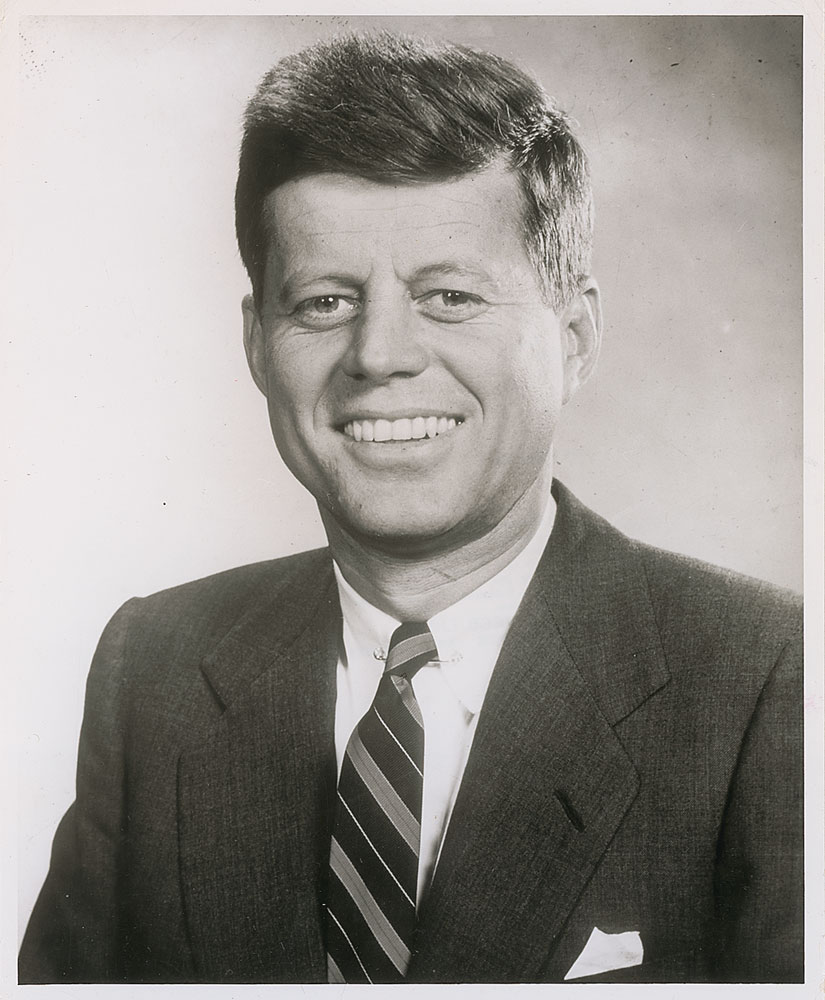 Lot #27 John F. Kennedy Photograph