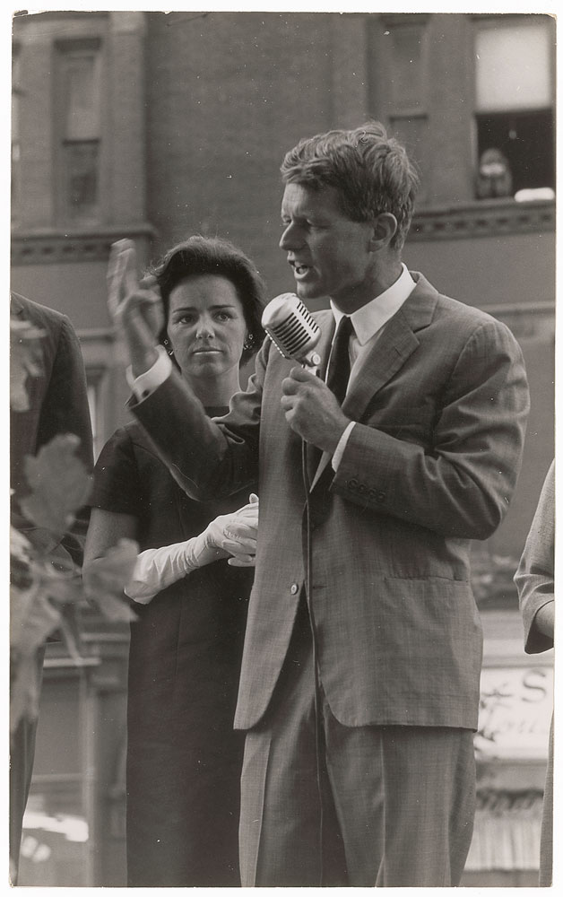 Lot #52 Robert and Ethel Kennedy in Harlem
