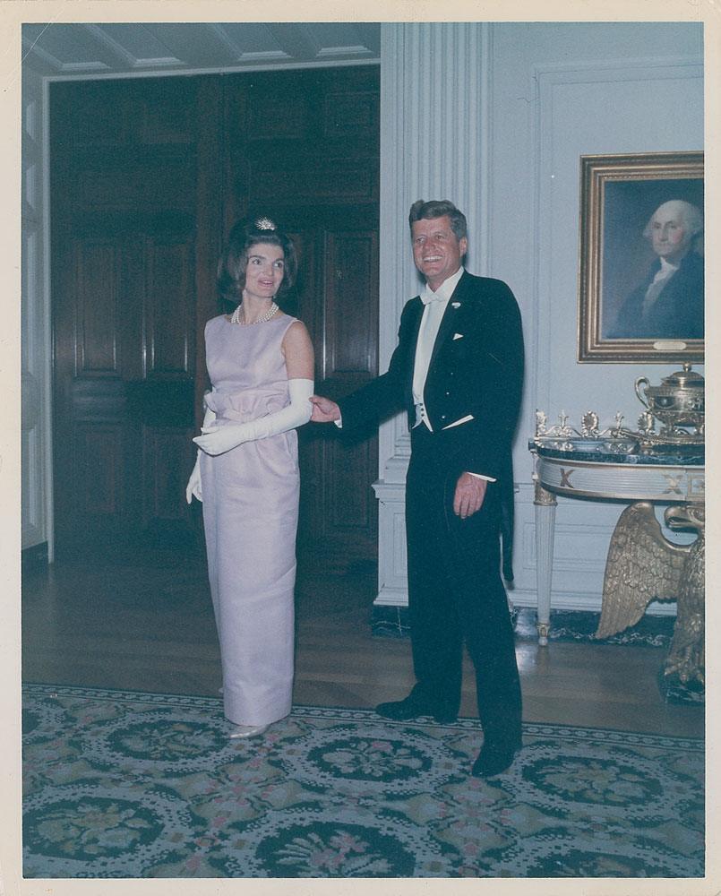 Lot #75 John and Jacqueline Kennedy