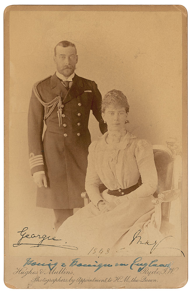 Lot #221 King George V and Mary of Teck