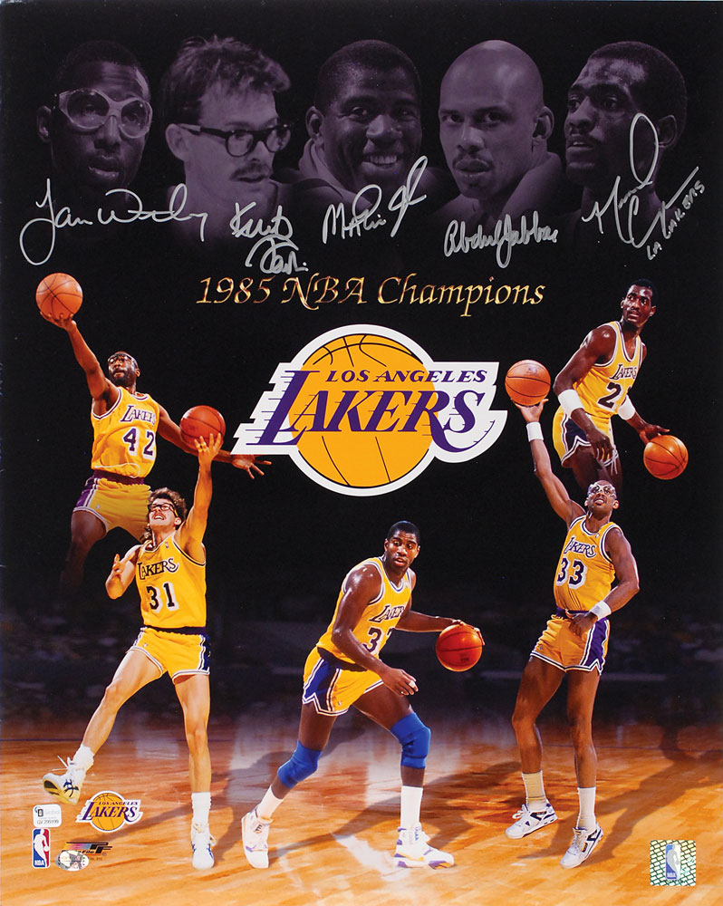 Lot #1575 LA Lakers