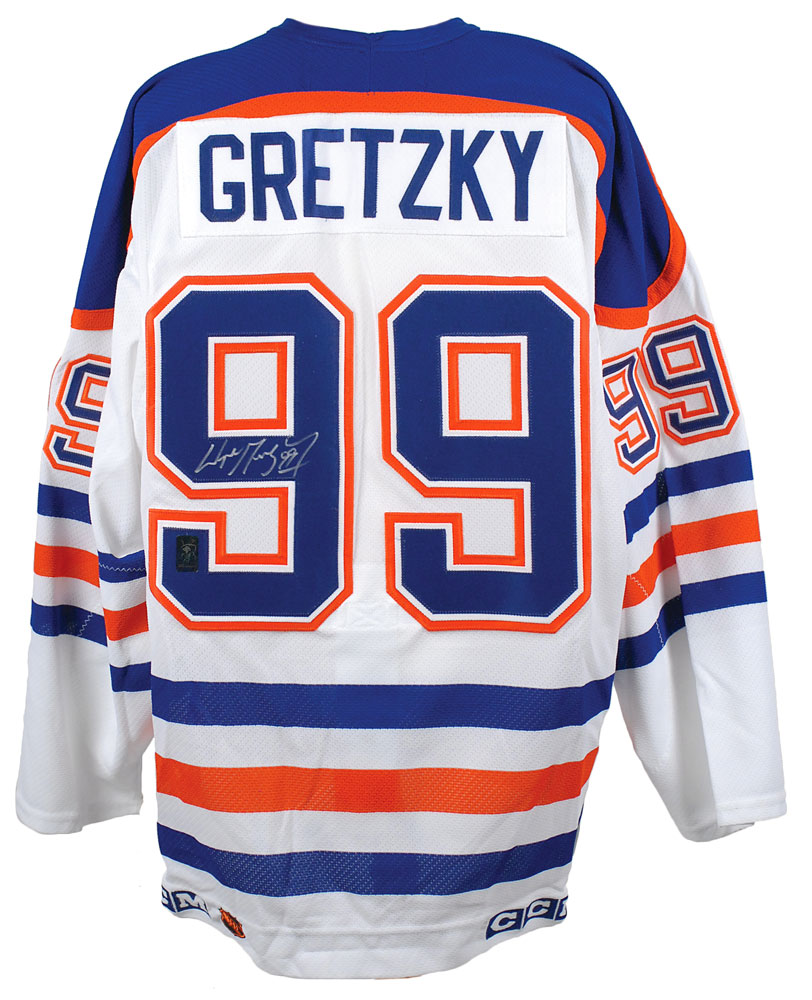 Wayne Gretzky Signed Autographed Edmonton Oilers CCM Jersey PSA/DNA  Certified