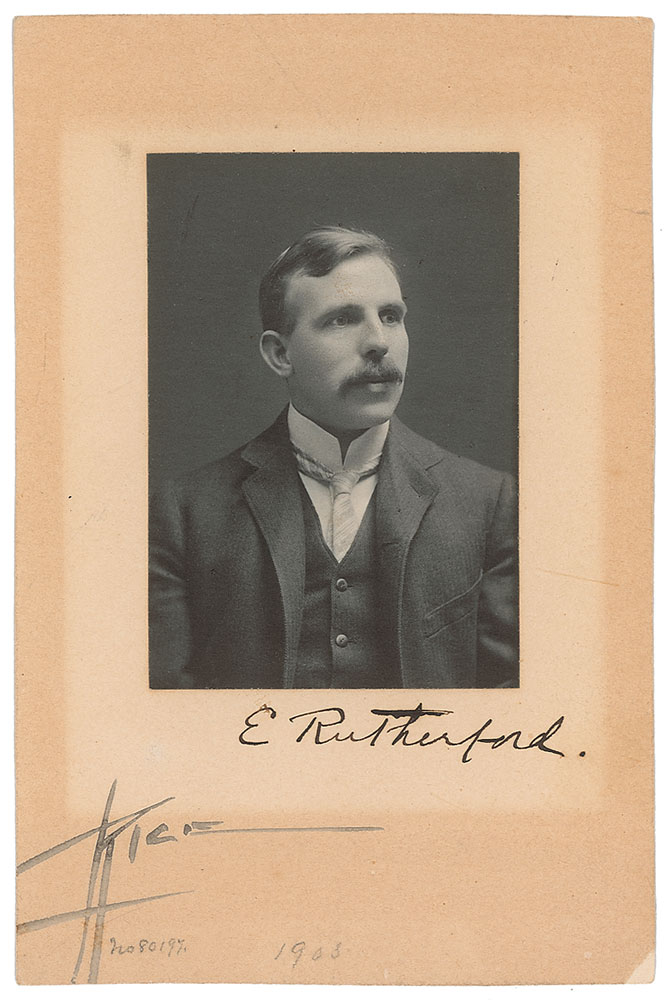 Lot #264 Ernest Rutherford