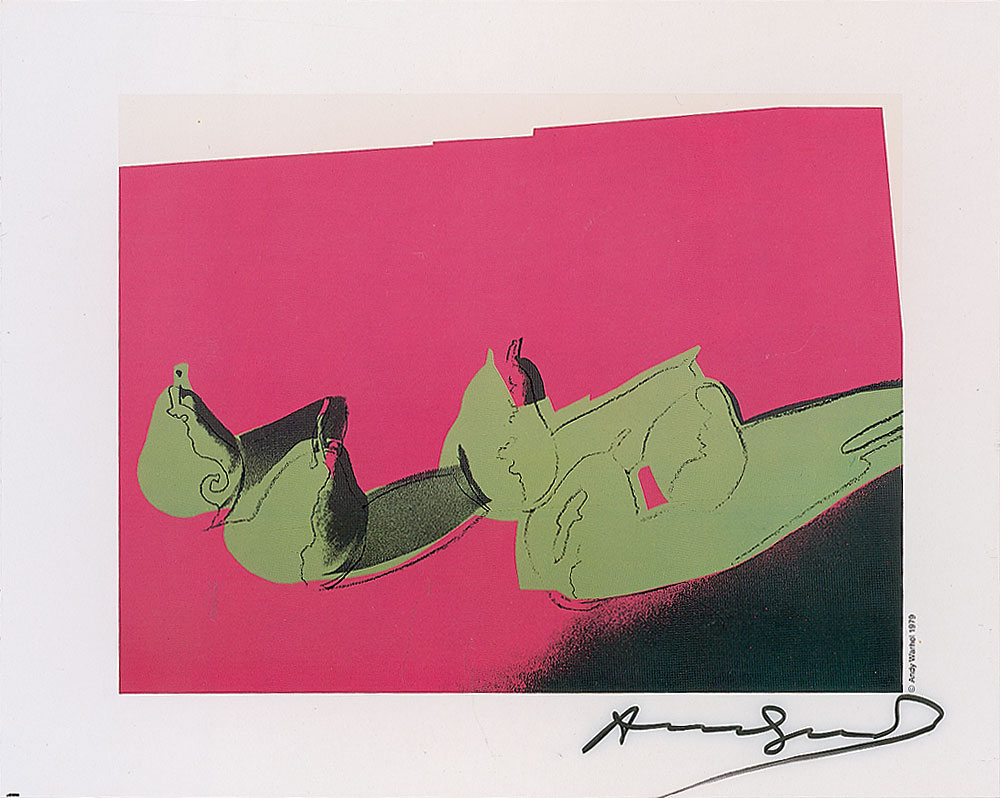 Lot #820 Andy Warhol