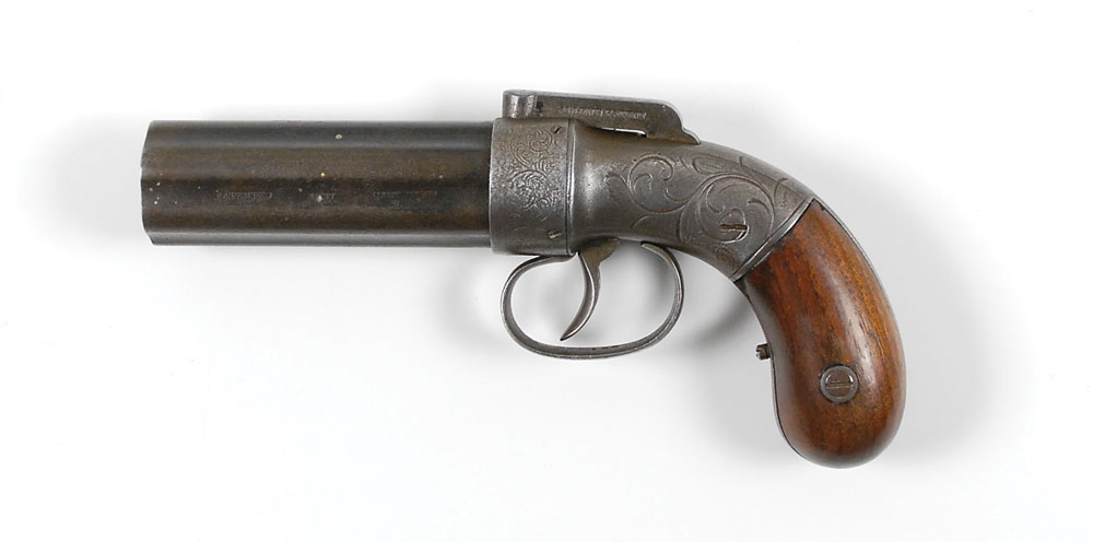Lot #409 Allen and Thurber Percussion Pepperbox