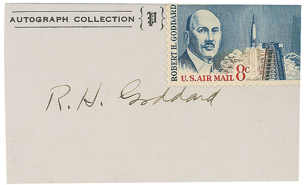 Lot #536 Robert H. Goddard