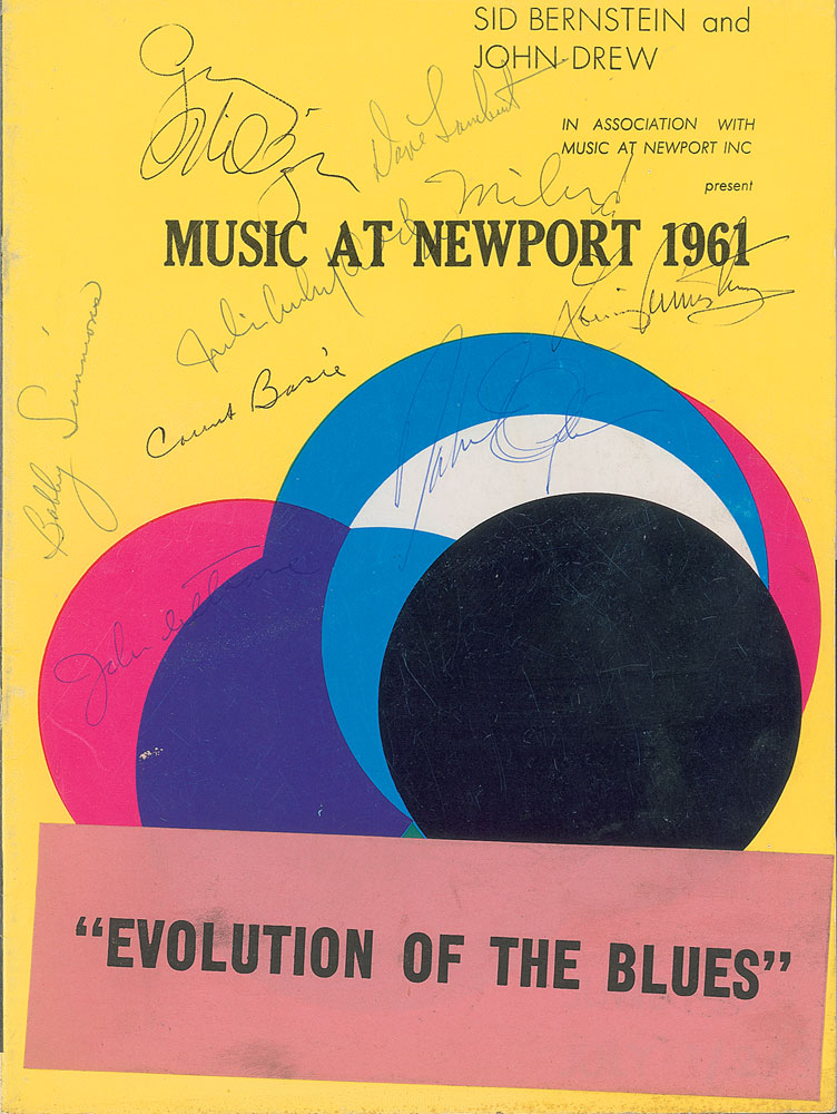 Lot #302 Louis Armstrong and Music At Newport 1961